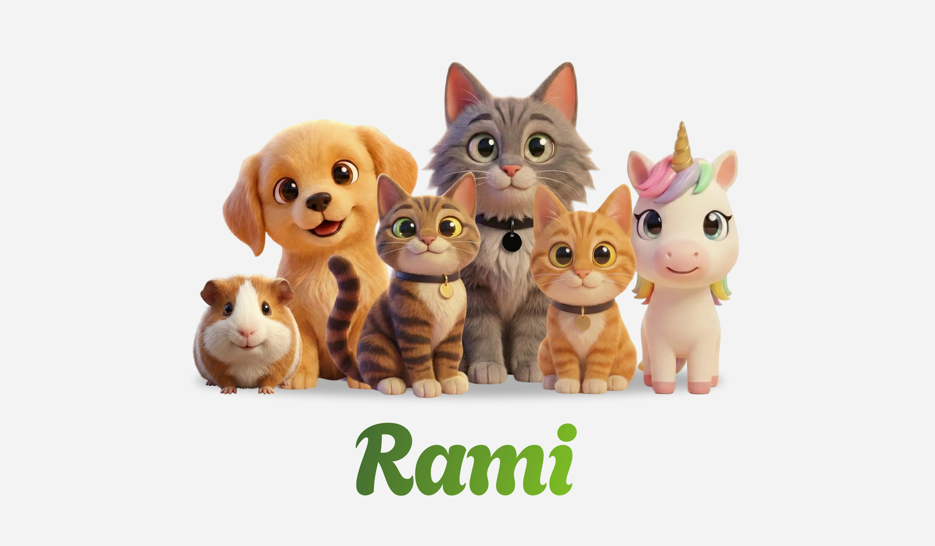 Rami 3D Pet Characters